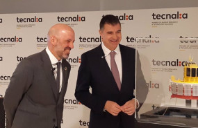 ep el presidente de tecnalia alex belaustegi y el director general jesus valero presentan sus