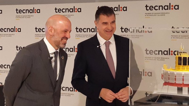 ep el presidente de tecnalia alex belaustegi y el director general jesus valero presentan sus