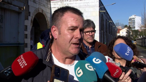 ep el presidente del comite de empresa de navantia ferrol carlos diaz en declaraciones a los medios