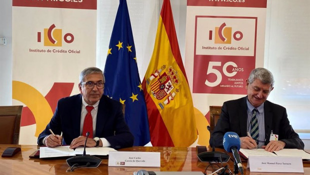 ep el presidente del ico jose carlos garcia de quevedo ruiz y el presidente de rtve jose manuel