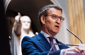 ep el presidente del partido popular alberto nunez feijoo presenta una iniciativa en la camara alta