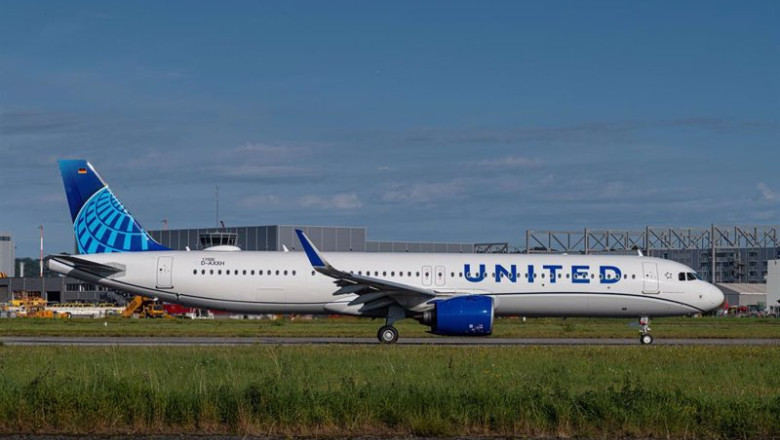 ep el primer a321neo de united durante un test de vuelo realizado en septiembre ep el primer a321neo de united durante un test de vuelo realizado en septiembre