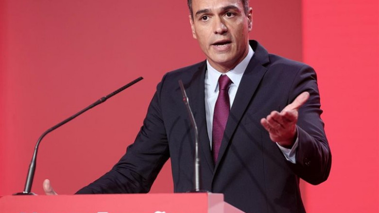 ep el secretari general del psoe i president del govern central en funcions pedro sanchez durant la