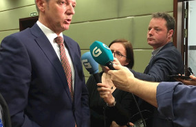 ep el vicepresidente de la xunta de galicia alfonso rueda tras reunirse en madrid con el ministro de