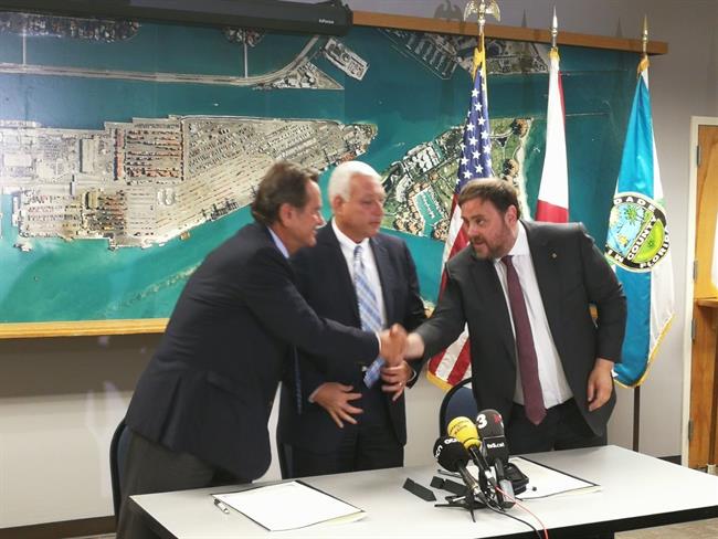 Firma del convenio de colaboración entre los puertos de Miami y Barcelona | GENERALITAT ep firmaconveniocolaboracionlos puertosmiamibarcelona