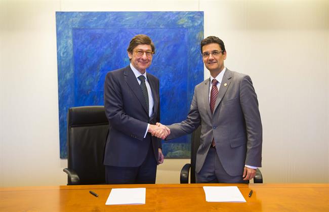 Goirigolzarri y el rector de la UPV firman un convenio de colaboración | UNIVERSITAT POLITÈCNICA DE VALÈNCIA ep goirigolzarrirectorla upv firmanconveniocolaboracion