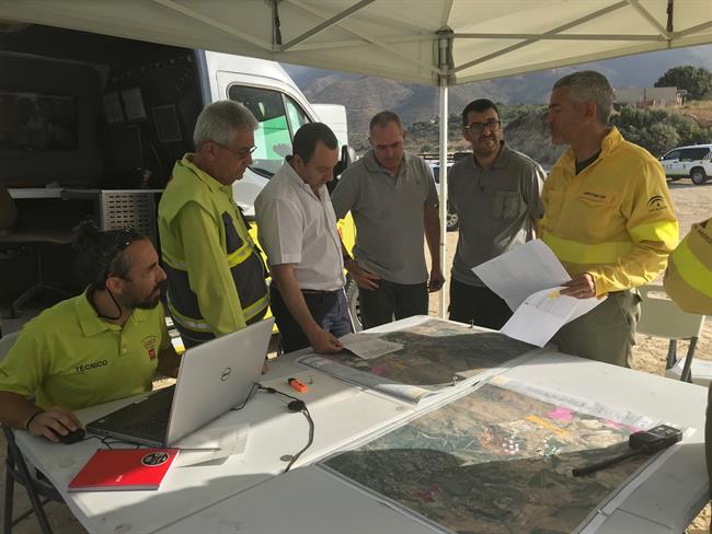 Incendio forestal Casares Estepona Ruiz Espejo | JUNTA DE ANDALUCÍA ep incendio forestal casares estepona ruiz espejo