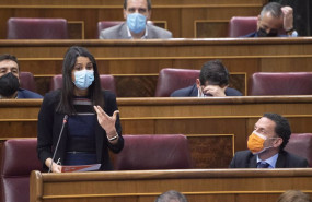 ep la lider de cs ines arrimadas interviene en una sesion de control al gobierno a 19 de mayo de