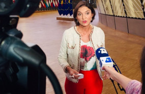 ep la ministra de industria comercio y turismo reyes maroto en el consejo de competitividad de la ue