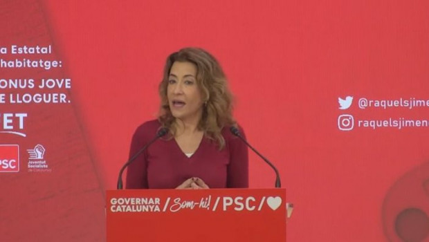 ep la ministra de transportes movilidad y agenda urbana del gobierno raquel sanchez