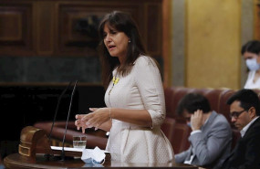 ep la portavoz de junts per catalunya laura borrs en el pleno del congreso