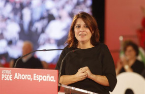 ep la portavoz socialista en el congreso adriana lastra en un acto del psoe en oviedo a 4 de octubre