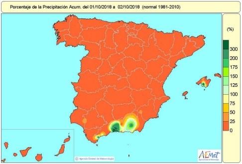 ep mapaprecipitacionesla primera semanaoctubre2018