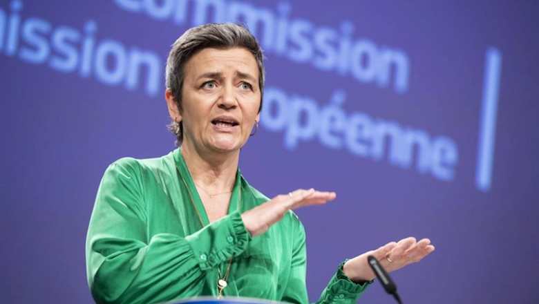 ep margrethe vestager vicepresidenta de la comision europea responsable de competencia