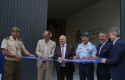 ep momento del corte de cinta de la nueva nave