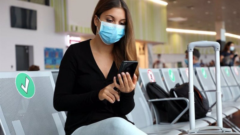 ep mujer en aeropuerto ep mujer en aeropuerto