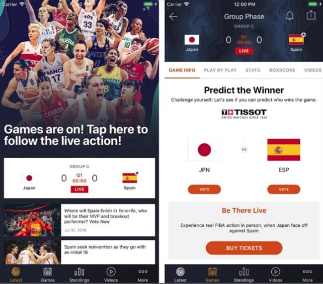El Mundial de Tenerife lanza su aplicación móvil | FIBA ep mundialtenerife lanzaaplicacion movil