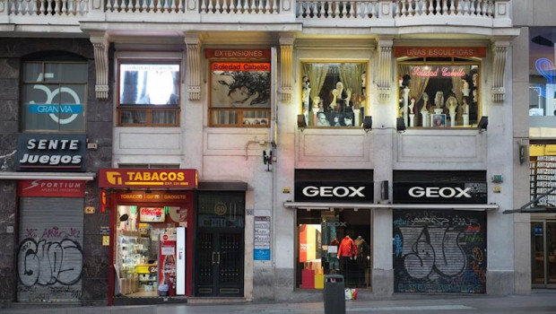 ep negocios cerrados en el centro de madrid tras el anuncio del estado de alarma en espana por el