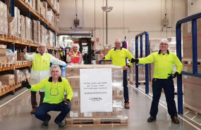 ep trabajadores de la fabrica de loreal en burgos