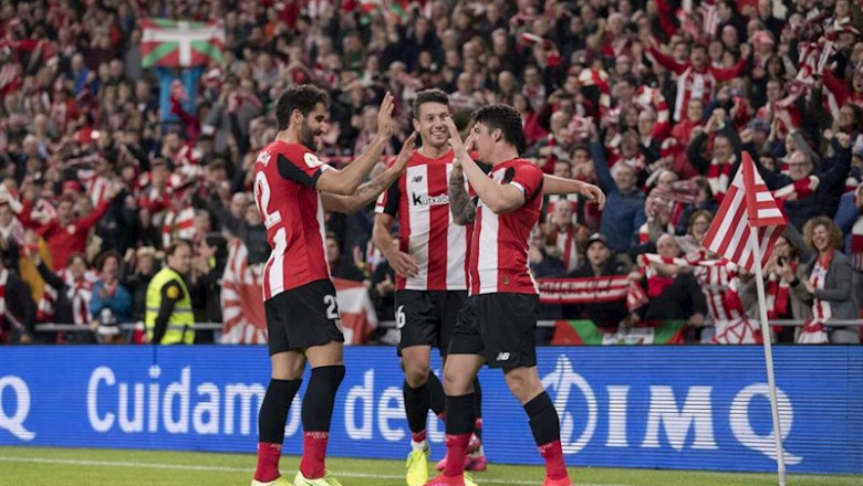 ep varios jugadores del athletic club celebran un gol ep varios jugadores del athletic club celebran un gol