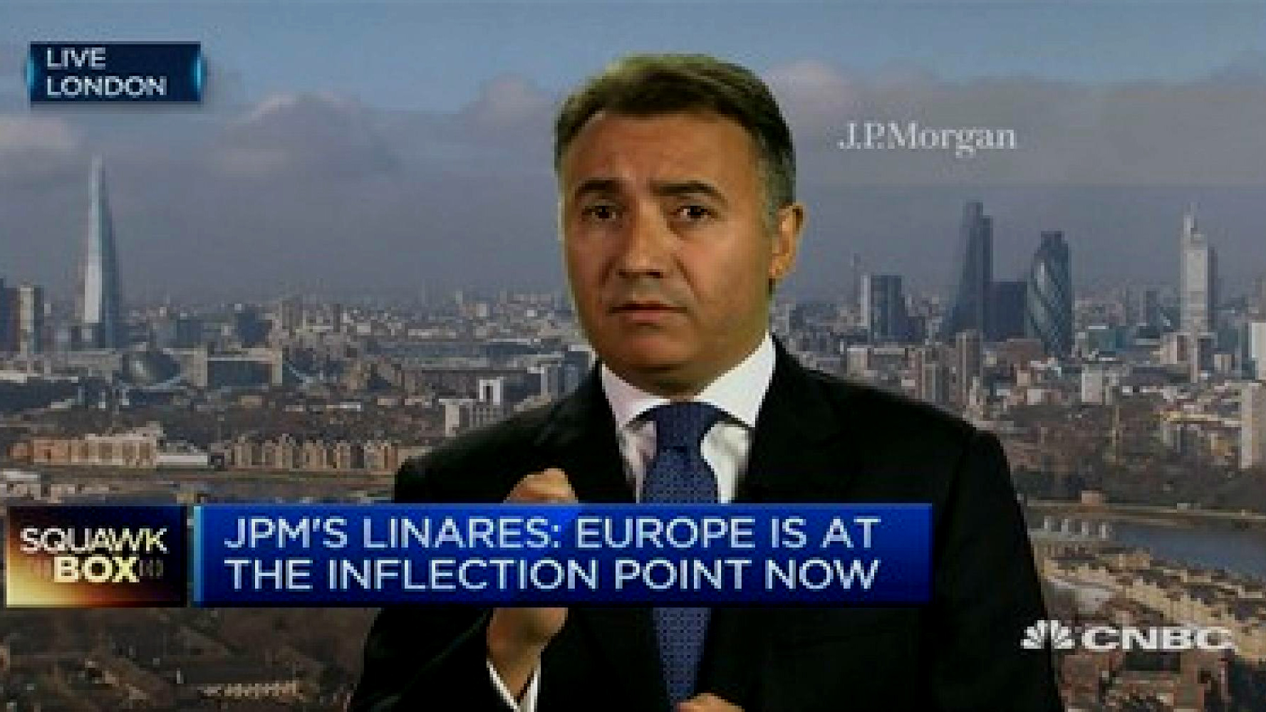 José Linares | Youtube / CNBC linares santander