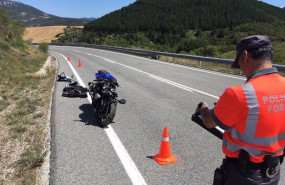 ep accidente de una motocicleta