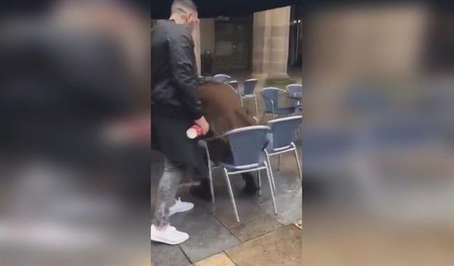 Agresión en Bilbao antes del Athletic-Betis | EUROPA PRESS/POLICÍA ep agresionbilbaodel athletic-betis