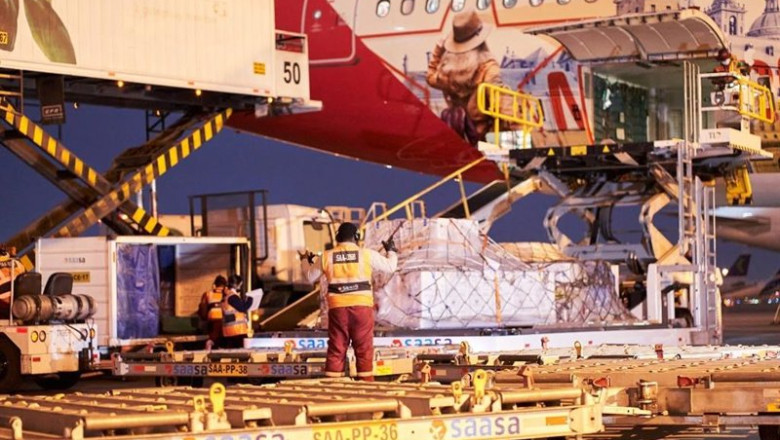 ep archivo   andino global inicia en abril las obras de su terminal de carga en el aeropuerto de