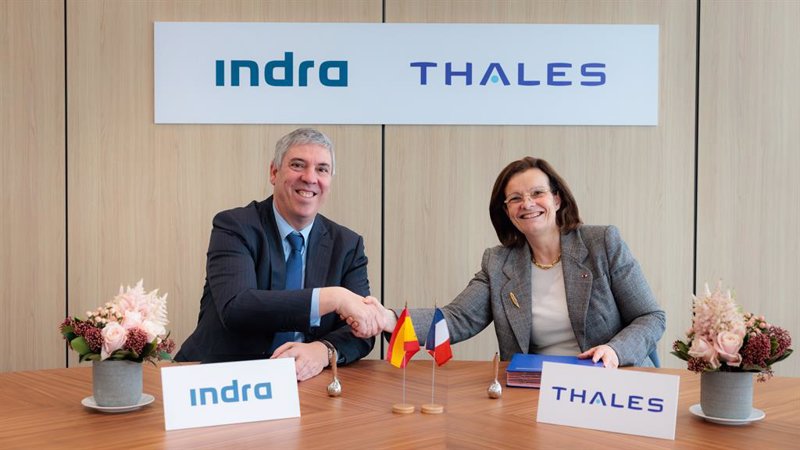Indra y Thales impulsarán el desarrollo y comercialización de sistemas de defensa