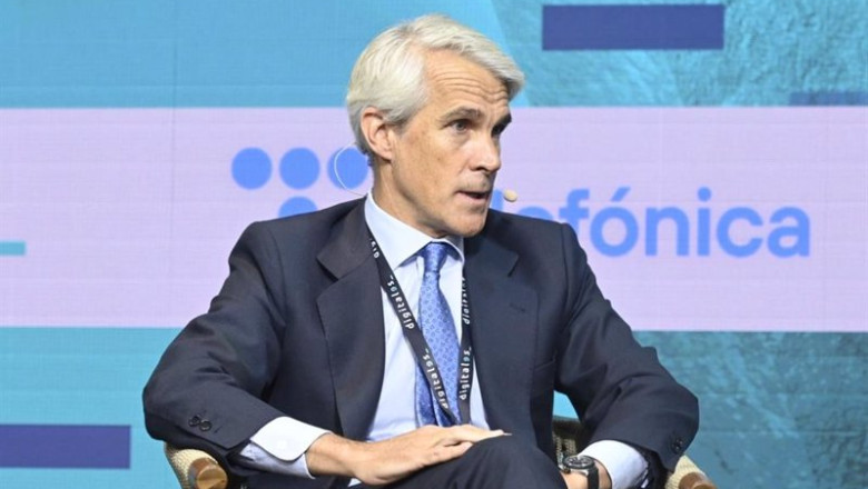ep archivo   el presidente de telefonica espana borja ochoa en su intervencion en el digitales