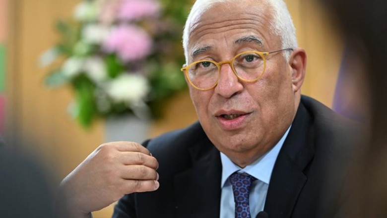 ep archivo   el presidente del consejo europeo antonio costa participa en una entrevista con