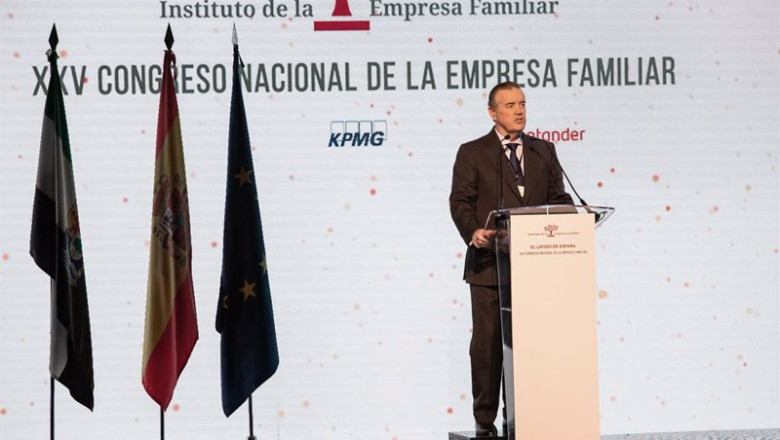 ep archivo el presidente del instituto de la empresa familiar andres sendagorta interviene en la ep archivo el presidente del instituto de la empresa familiar andres sendagorta interviene en la