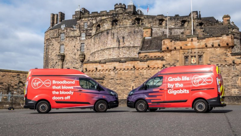 ep archivo furgonetas de virgin media o2 en edimburgo ep archivo furgonetas de virgin media o2 en edimburgo