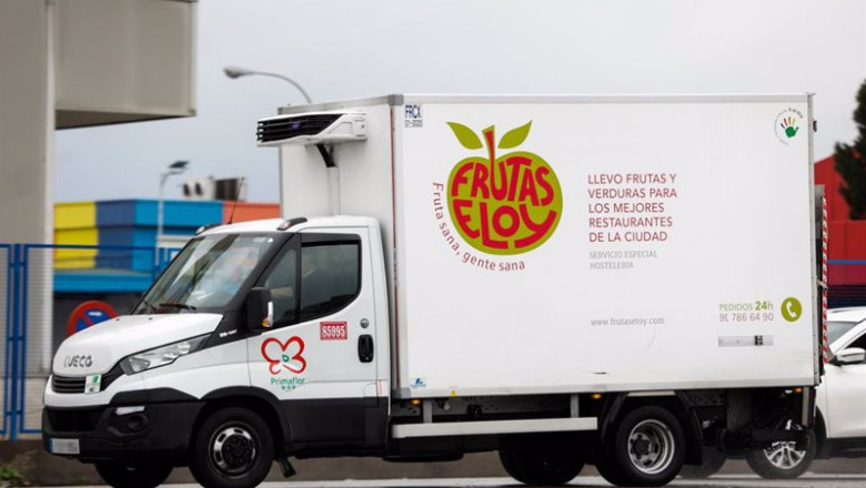 Archivo - Un camión de Frutas Eloy llega a Mercamadrid | Jesús Hellín - Europa Press - Archivo ep archivo un camion de frutas eloy llega a mercamadrid