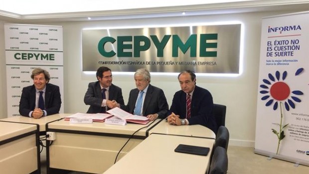 ep cepyme e informa db firman acuerdocolaboracion