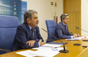 ep el presidente de cantabria miguel angel revilla y el vicepresidente pablo zuloaga