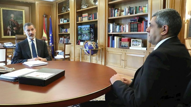 ep el rey recibe al secretario general de la organizacion mundial del turismo omt zurab