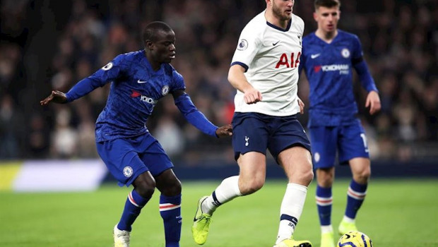 ep eric dier en un partido con el tottenham hotspur