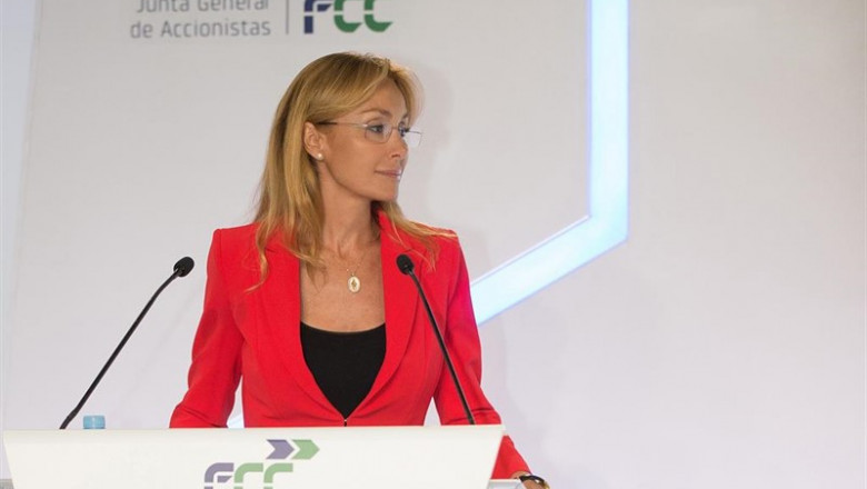 Esther Alcocer en la Junta General Accionistas FCC. | EP ep esther alcocerla junta general accionistas fcc 2019