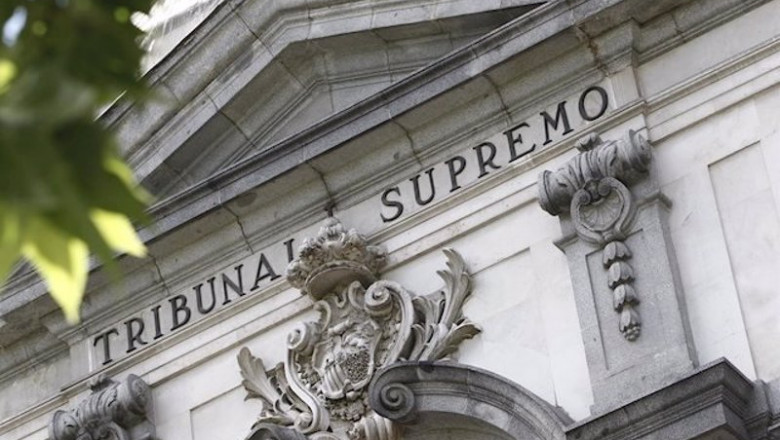 Fachada de la sede del Tribunal Supremo. | EUROPA PRESS - Archivo ep fachada de la sede del tribunal supremo 20200927122103