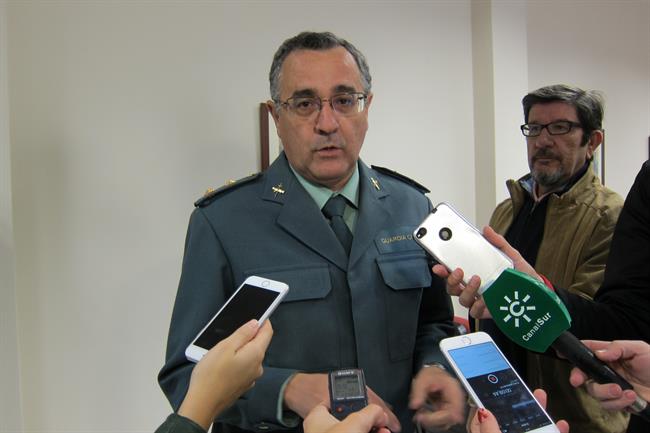 El jefe de la Comandancia de la Guardia Civil de Jaén, Luis Ortega. | EUROPA PRESS ep jefela comandanciala guardia civiljaen luis ortega
