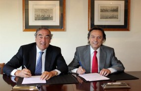 ep juan rosell ceoe y jesus lizcano transparencia internacional espana