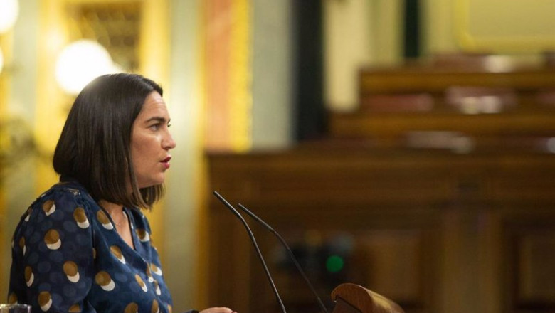 ep la diputada de cs mari carmen martinez ante la tribunal del pleno del congreso ep la diputada de cs mari carmen martinez ante la tribunal del pleno del congreso