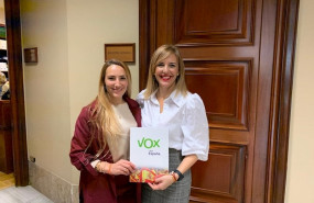 ep la diputada en de vox al congreso por baleares patricia de las heras en el congreso