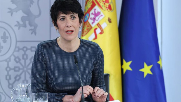 ep la ministra de seguridad social inclusion y migraciones y portavoz del gobierno elma saiz durante