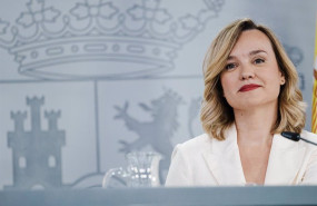 ep la ministra portavoz de educacion formacion profesional y deportes pilar alegria en la rueda de