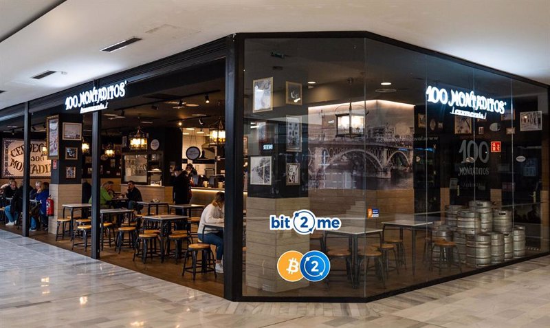 Restalia y Bit2Me permiten pagar con criptomonedas en 100 Montaditos