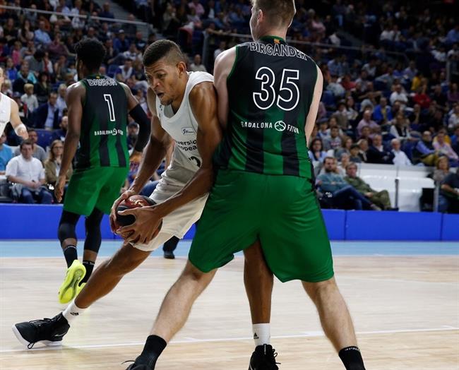 El madridista Walter Tavares, frente al Joventut | @RMBALONCESTO ep madridista walter tavares frentejoventut
