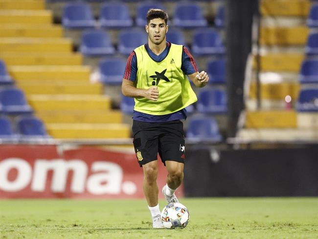 ep marco asensio entrenandola seleccion