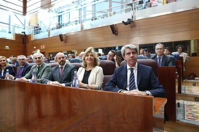 Pleno de investidura de Ángel Garrido como presidente de la Comunidad de Madrid | EUROPA PRESS ep plenoinvestidura de angel garridopresidentela comunidadmadrid
